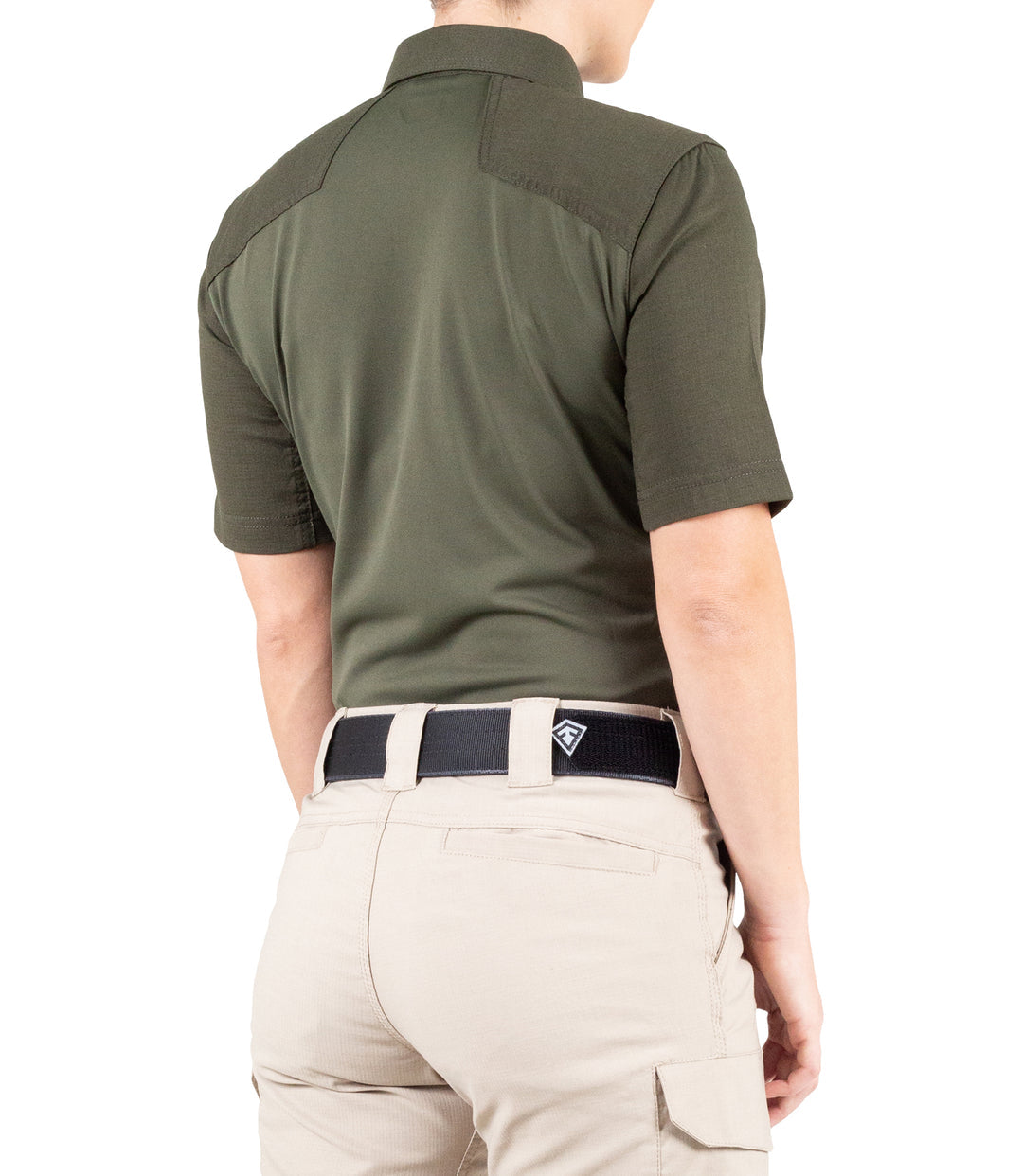 First Tactical Womens Pro Perf Short Sleeve - OD Green ALL RISK UniformsCAL FIRE   ALL RISK Uniforms