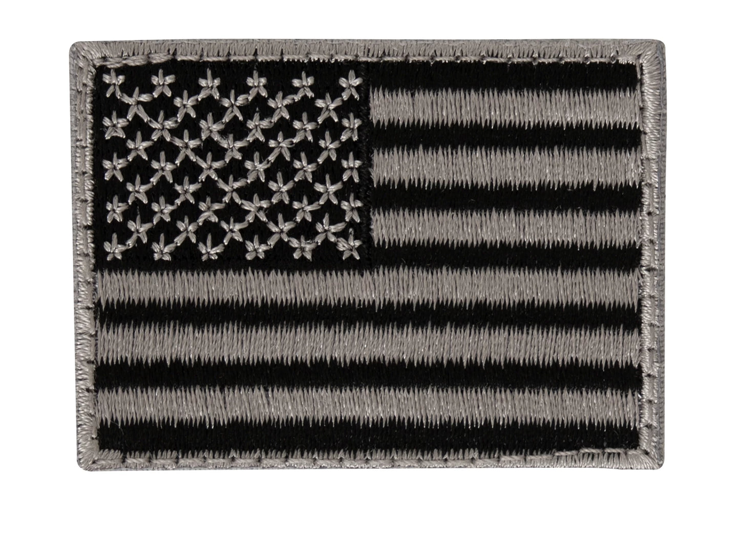 Rothco Mini US Flag Patch With Hook Back