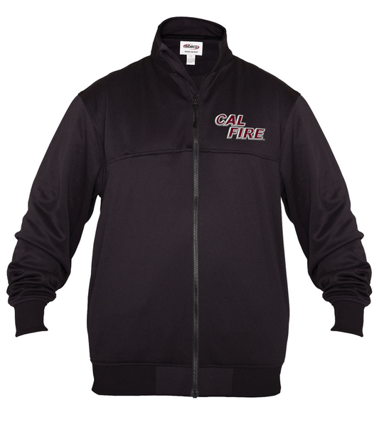 Black jacket with 'CAL FIRE' logo on a white background
