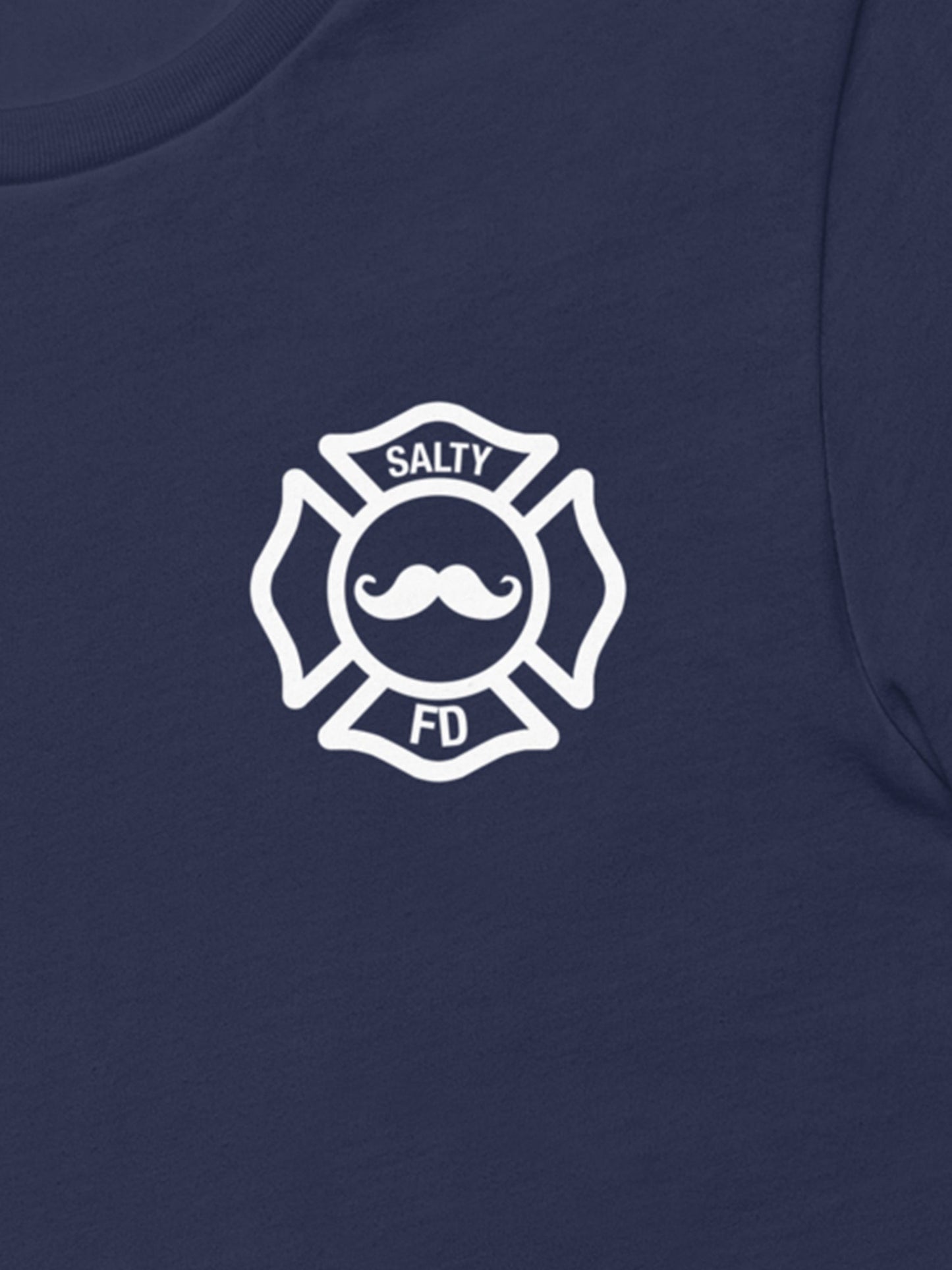 Stache Salt Salty FD Tee — front view (2)