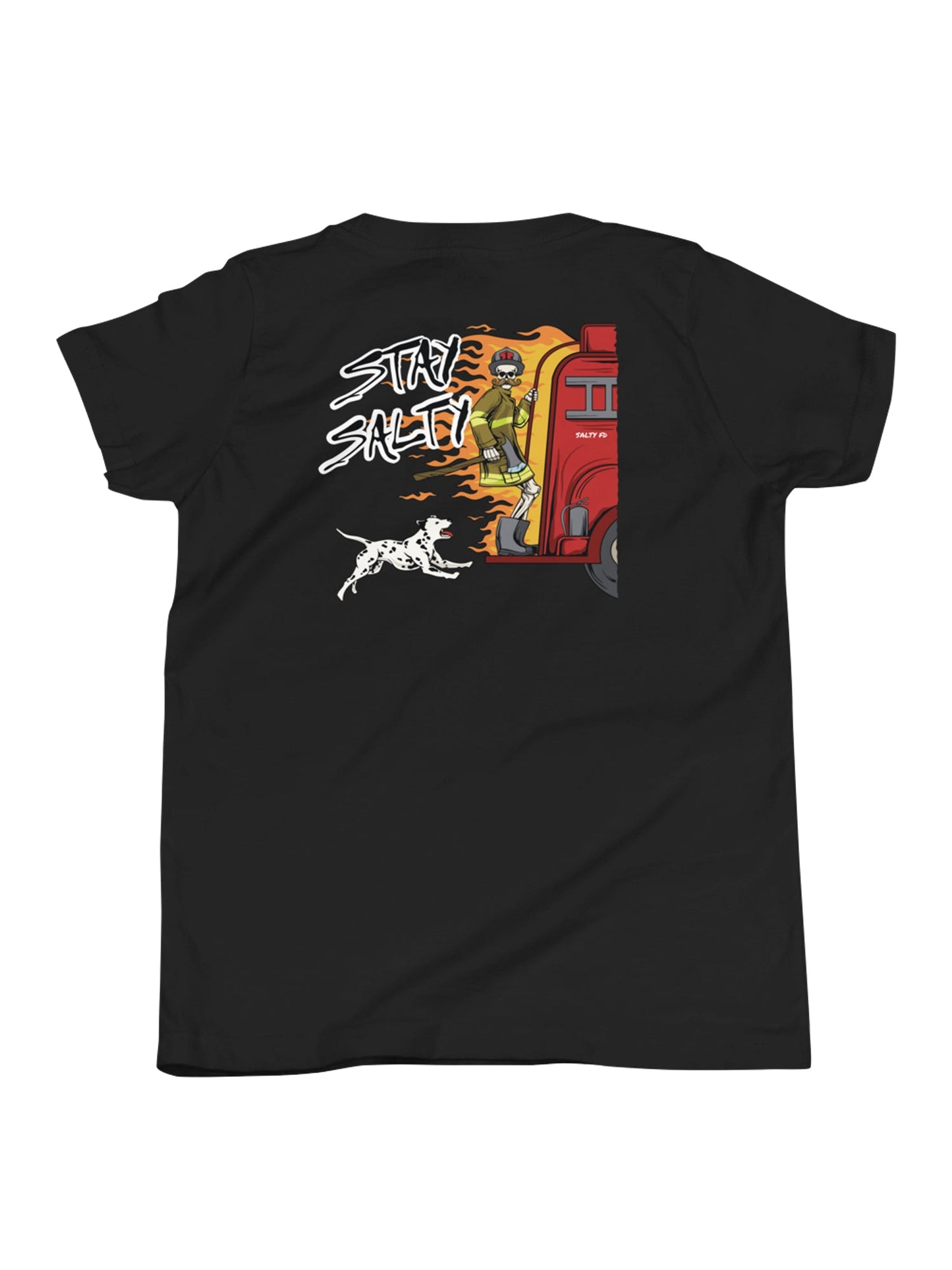 Stache Salt Kids Tailboarder Tee — back view