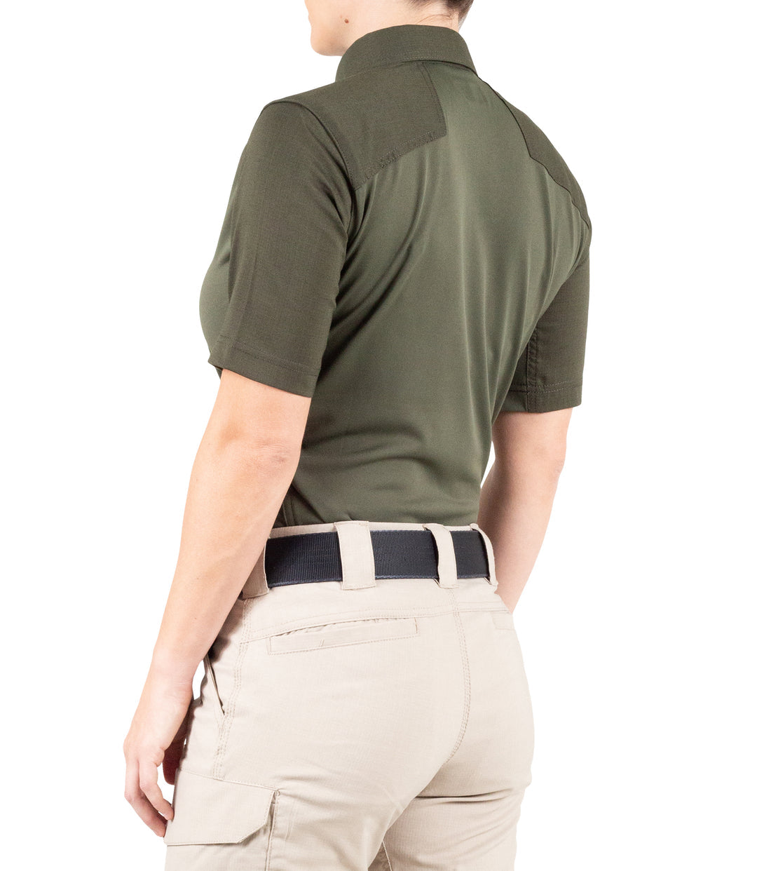 First Tactical Womens Pro Perf Short Sleeve - OD Green ALL RISK UniformsCAL FIRE   ALL RISK Uniforms