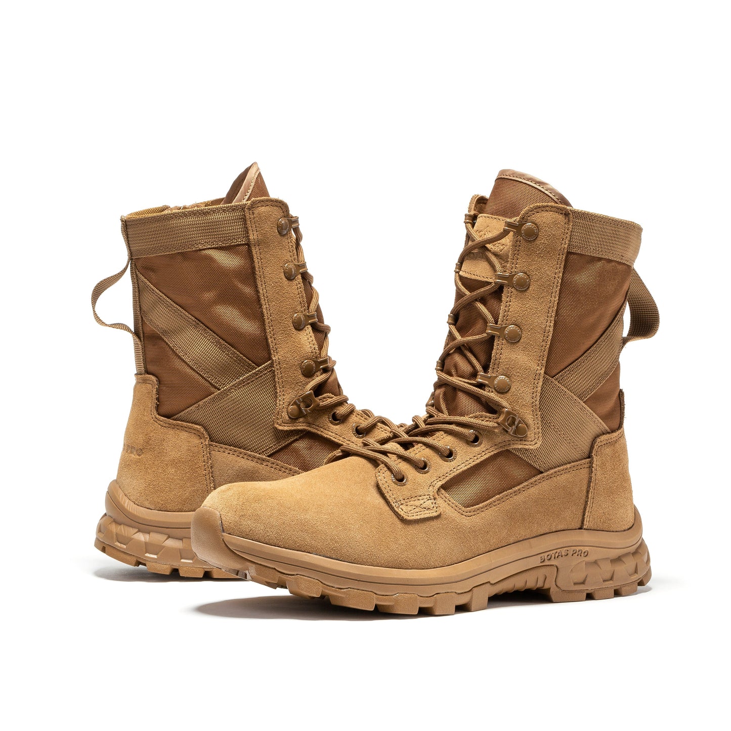 RockRooster Botas Pro Sand Men's 8 inch Side Zipper Military Tactical Boots BP401 (6)
