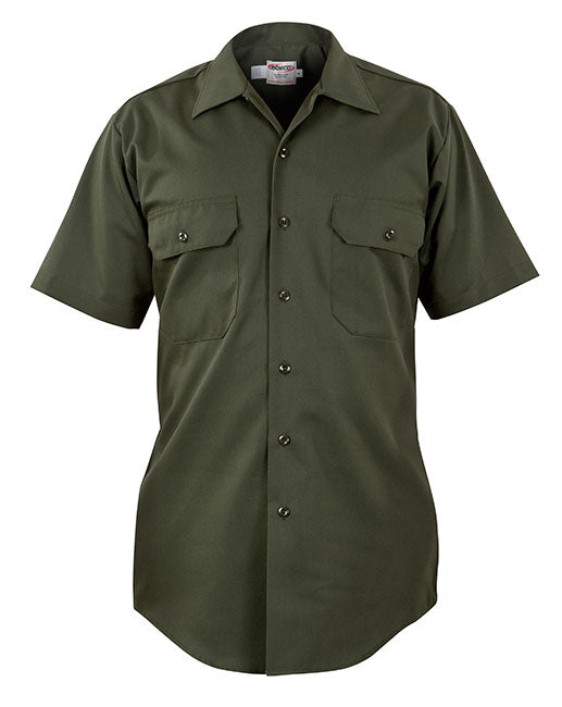 Elbeco Men's LA County Sheriff Class B Short Sleeve Uniform Shirt – Forest Green