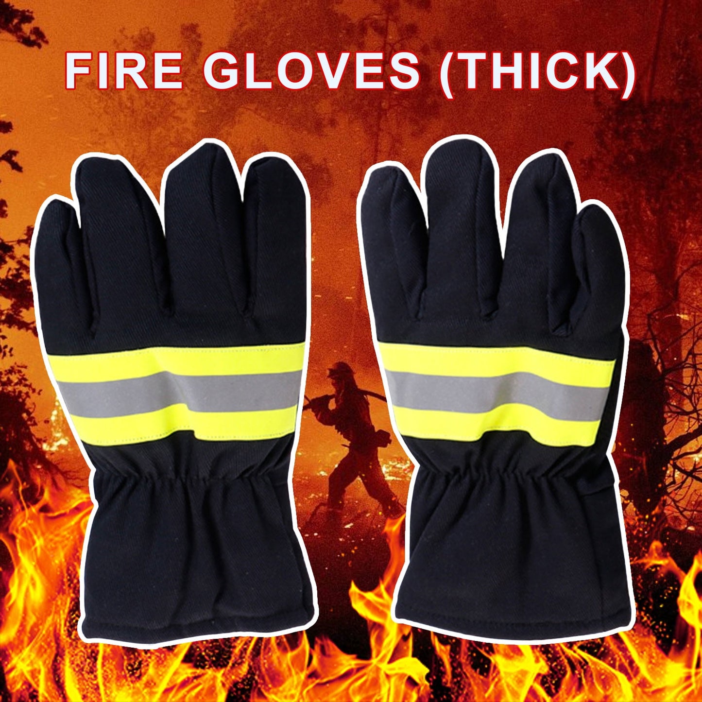 Wildland firefighter gloves NFPA 1977 - detail