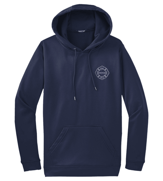 Cal Fire performance sweatshirt with DryBlend moisture-wicking polyester fabric