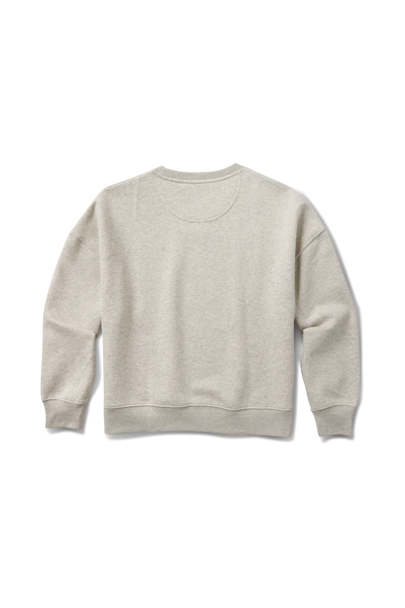 Women's Simple Parallax Fleece Crewneck Sweatshirt – Ash Heather