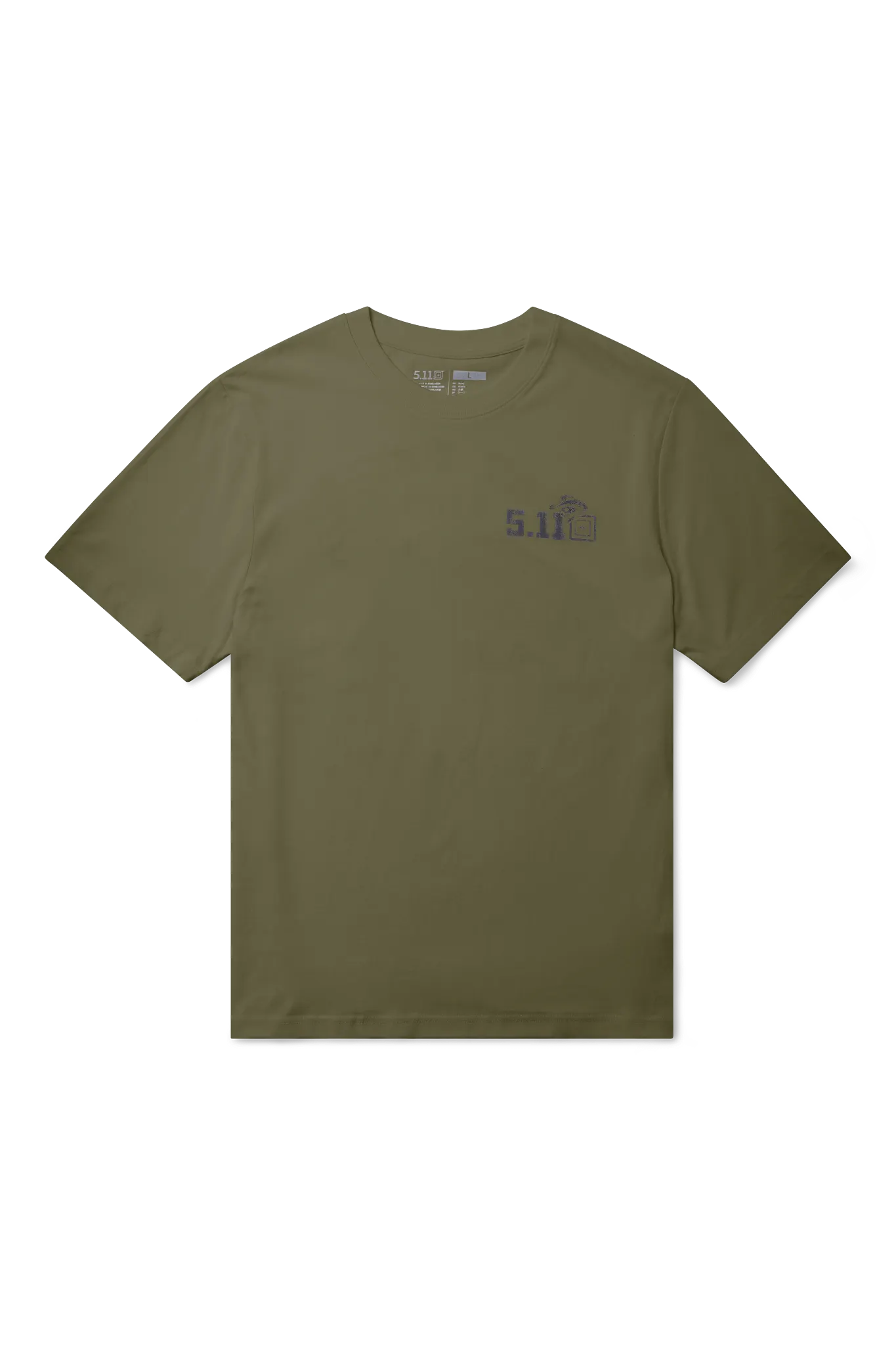 Men's Stay Feral Relaxed Short Sleeve Tee – Kalamata Green