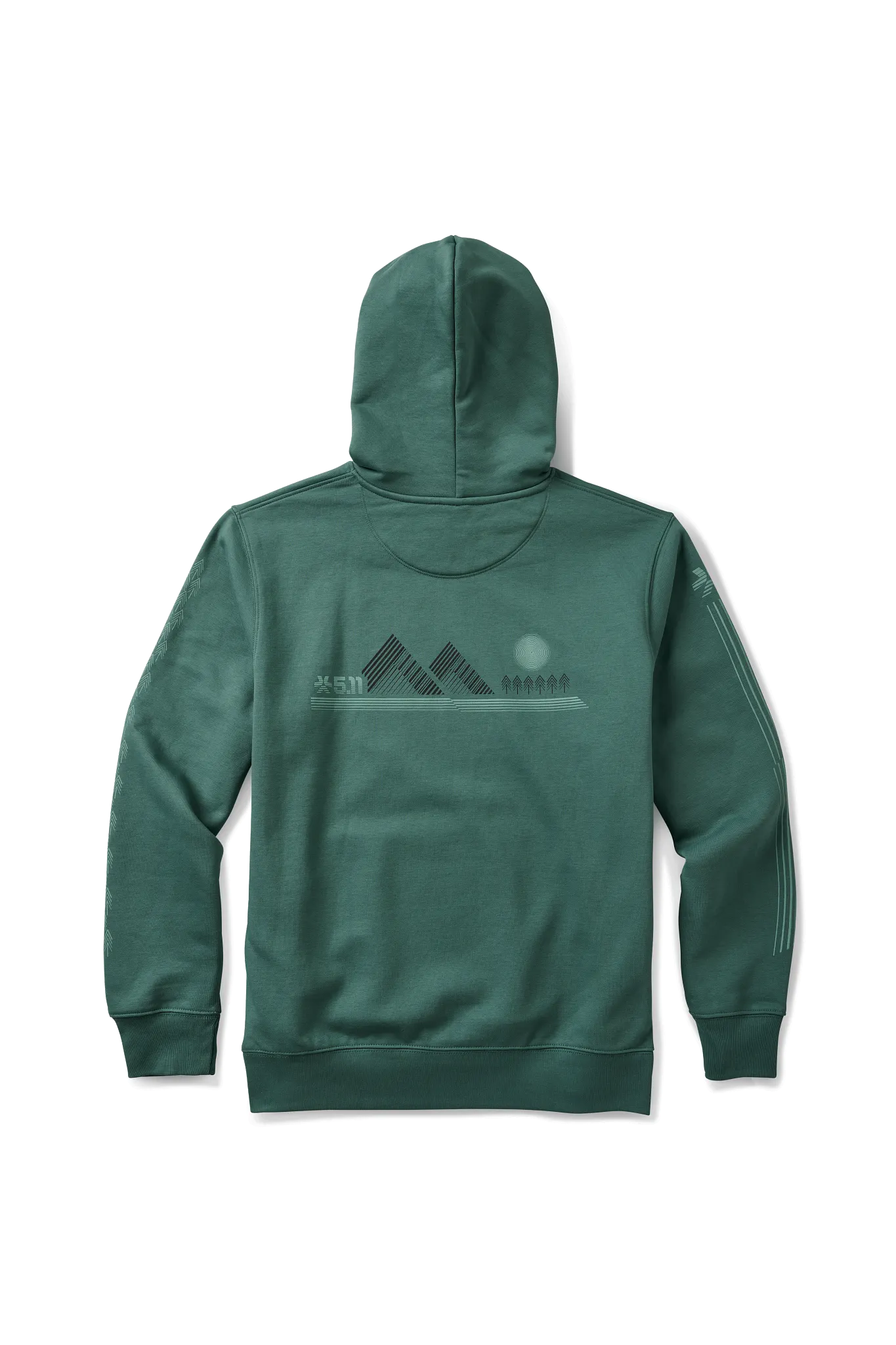 Radiant Fleece Hoodie – Willow Green