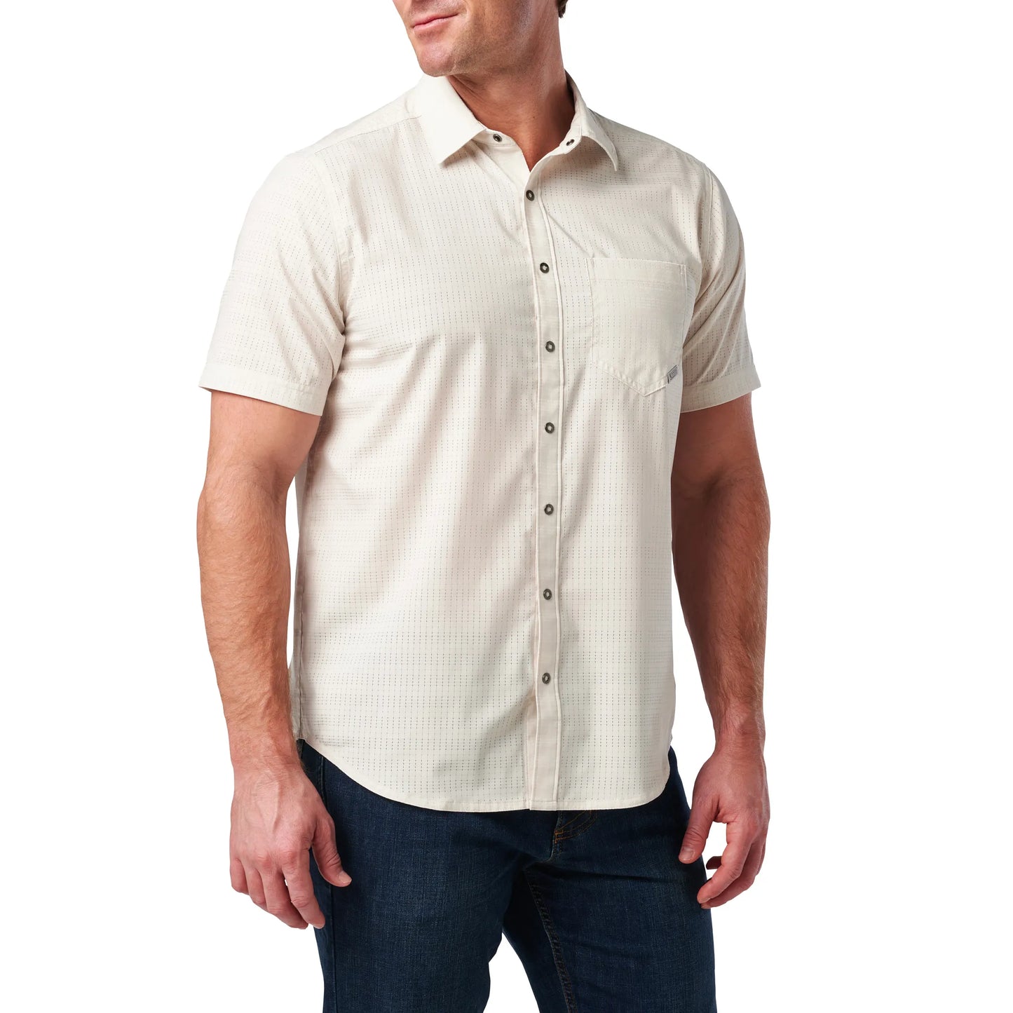 Aerial Short Sleeve Shirt – Silver Birch