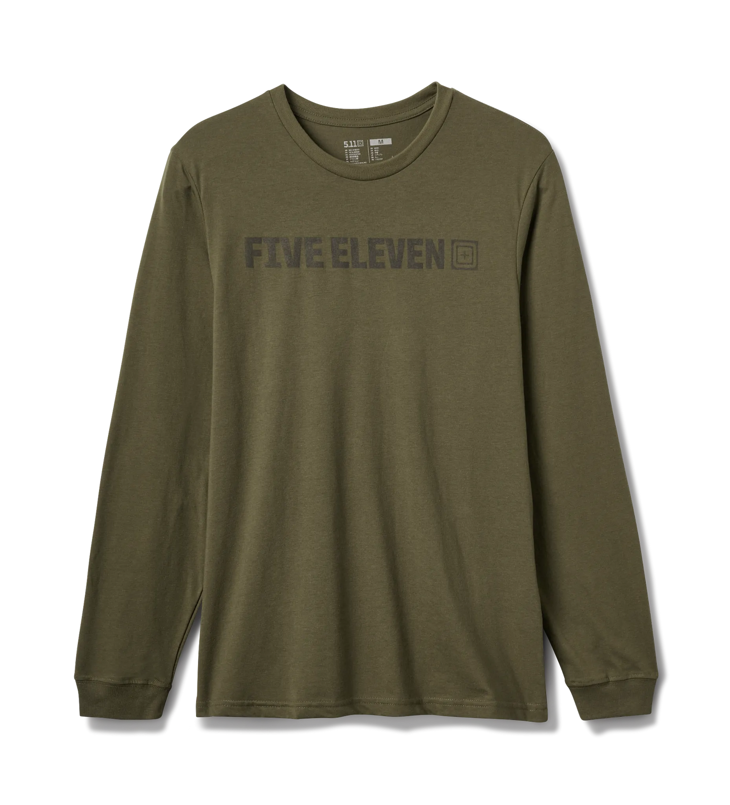 Weathered Lock Up Long Sleeve Tee – Field Green