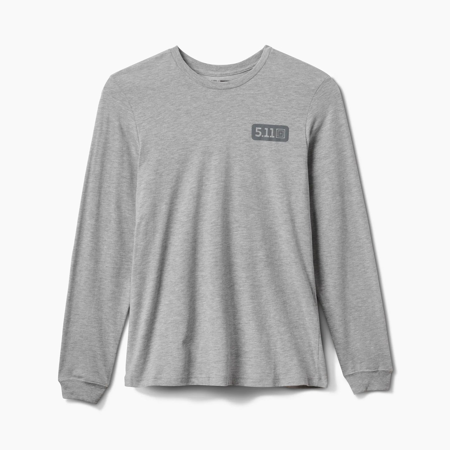 Elevated Five Eleven Long Sleeve Tee – Heather Gray