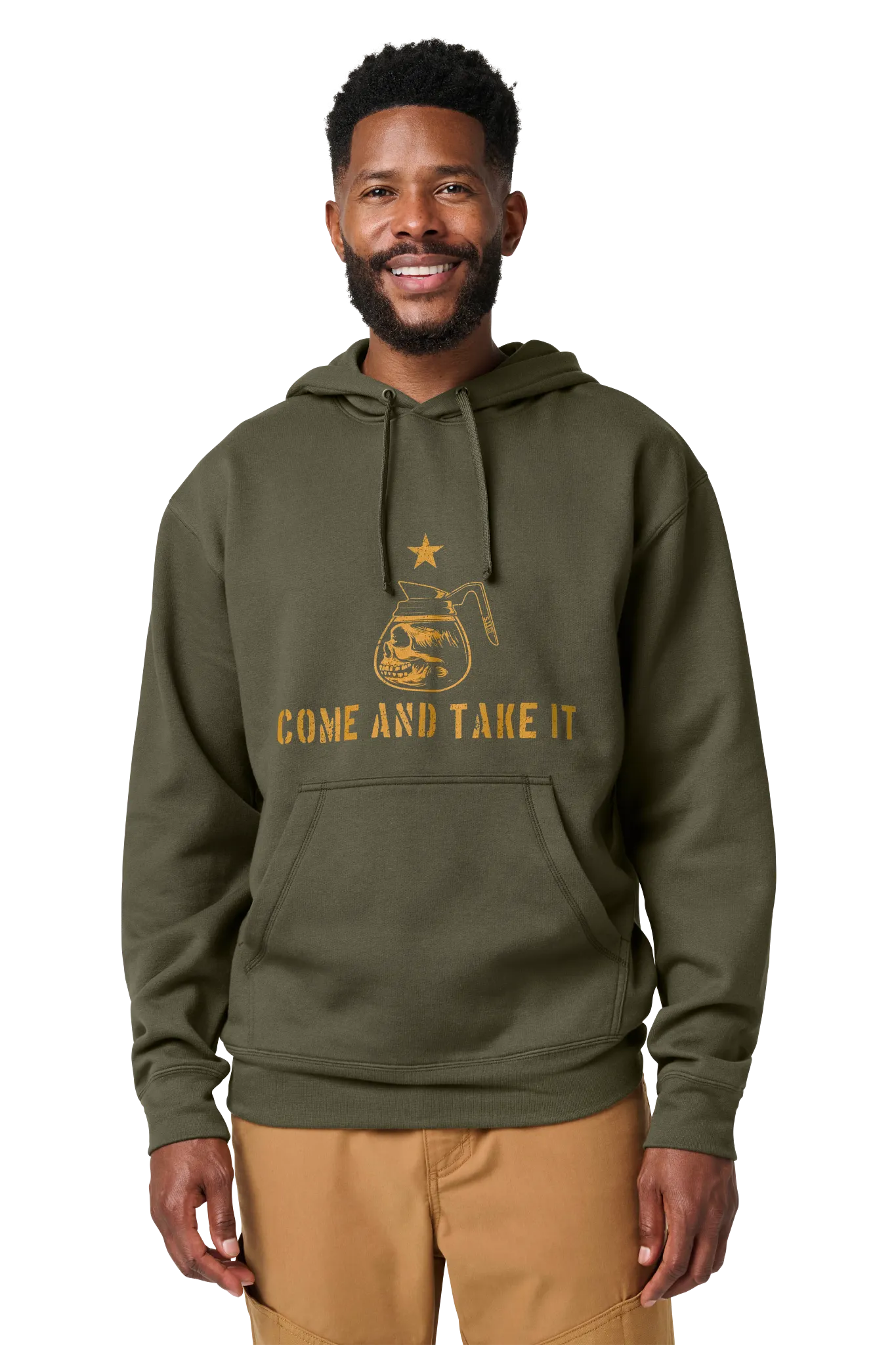Come And Take It Hoodie – Ranger Green