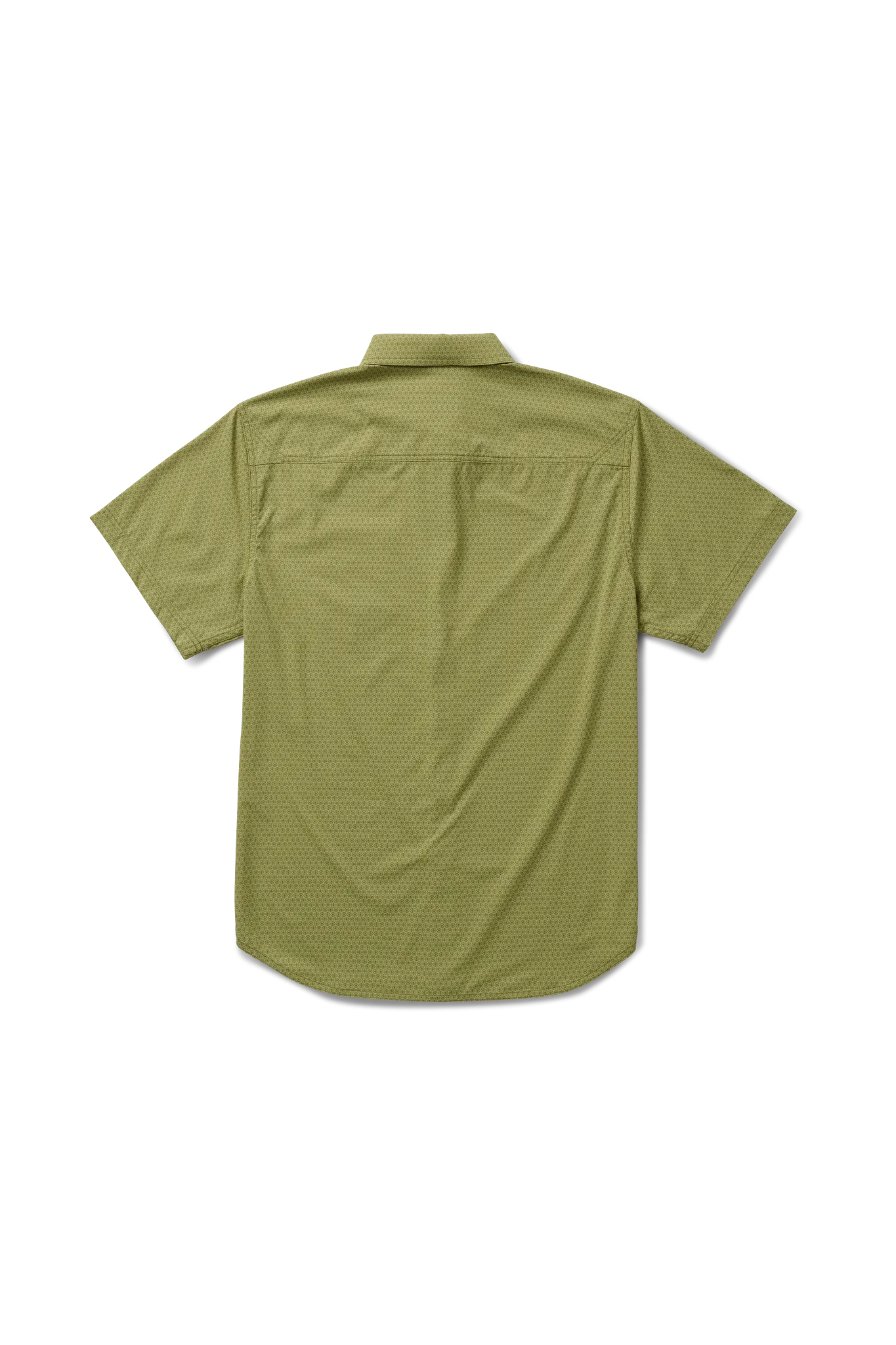 Staycation Shirt – Leaf Green Geostar