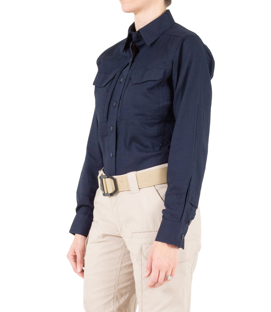 First Tactical Womens V2 Tactical Long Sleeve - Midnight Navy ALL RISK UniformsCAL FIRE ALL RISK Uniforms