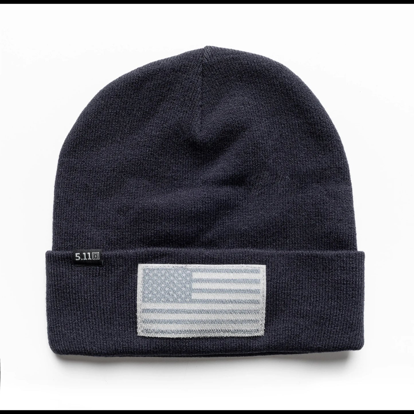 Cuffed Flag Bearer Beanie – Dark Navy