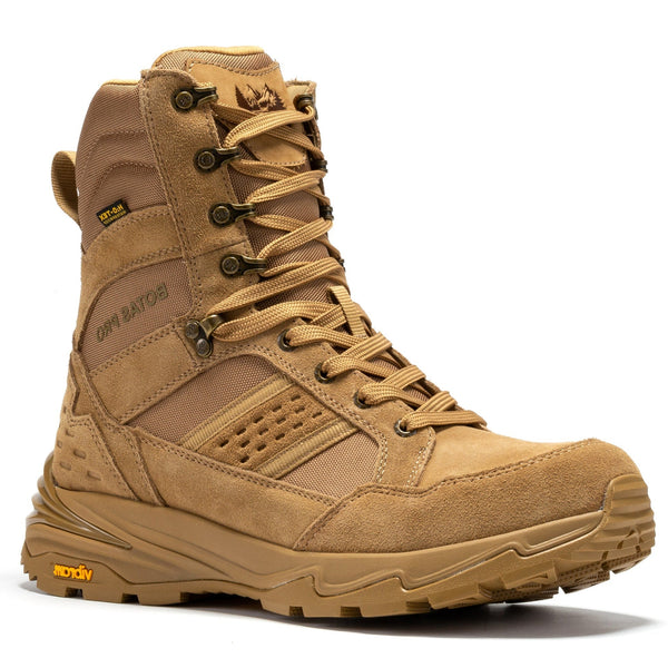 Botas Pro Sand 8 Inch Waterproof Tactical Boots with VIBRAM® Traction Lug Outsole BP22810