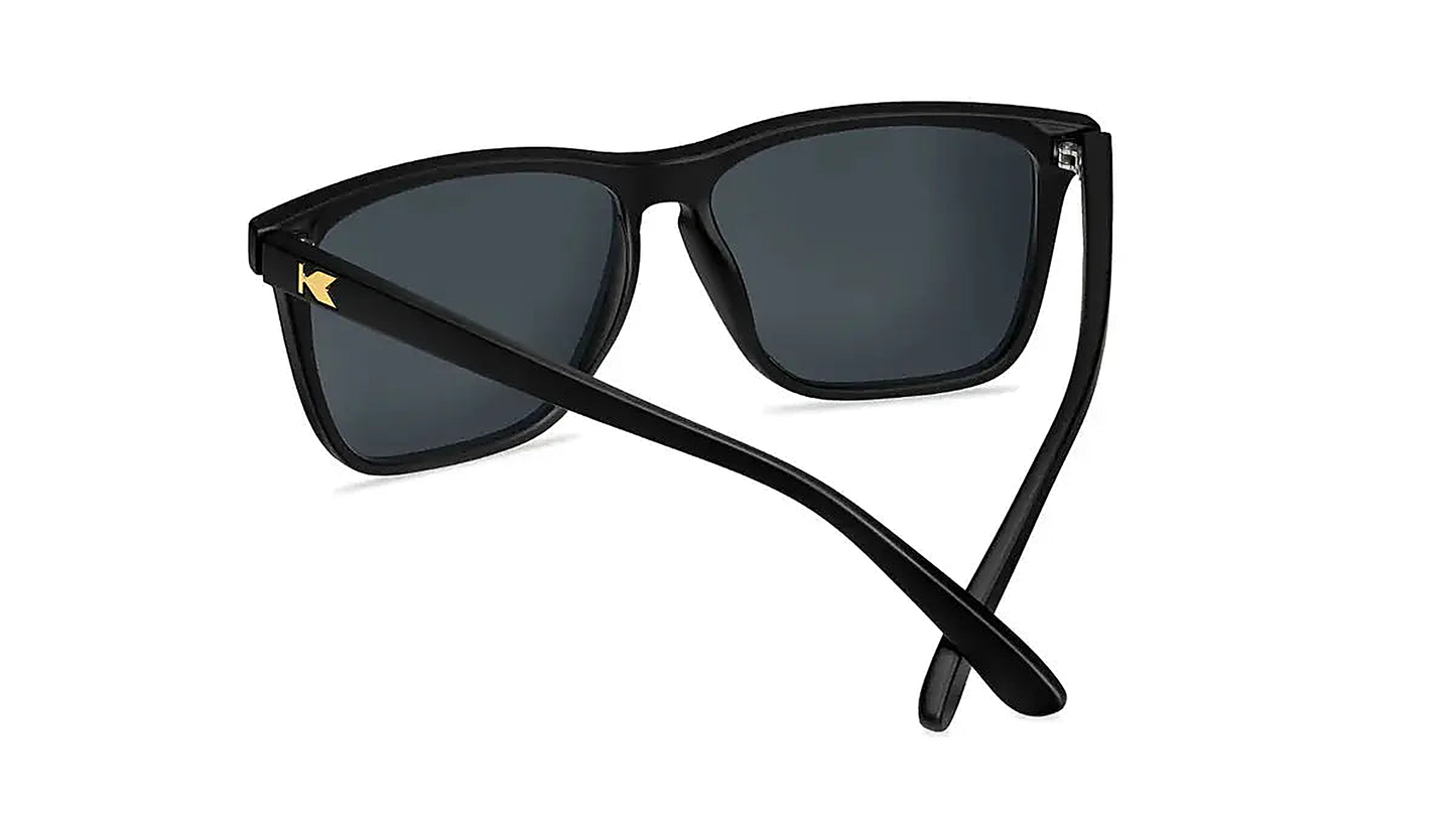 Black Gold Fast Lanes - Knockaround Sunglasses - side view