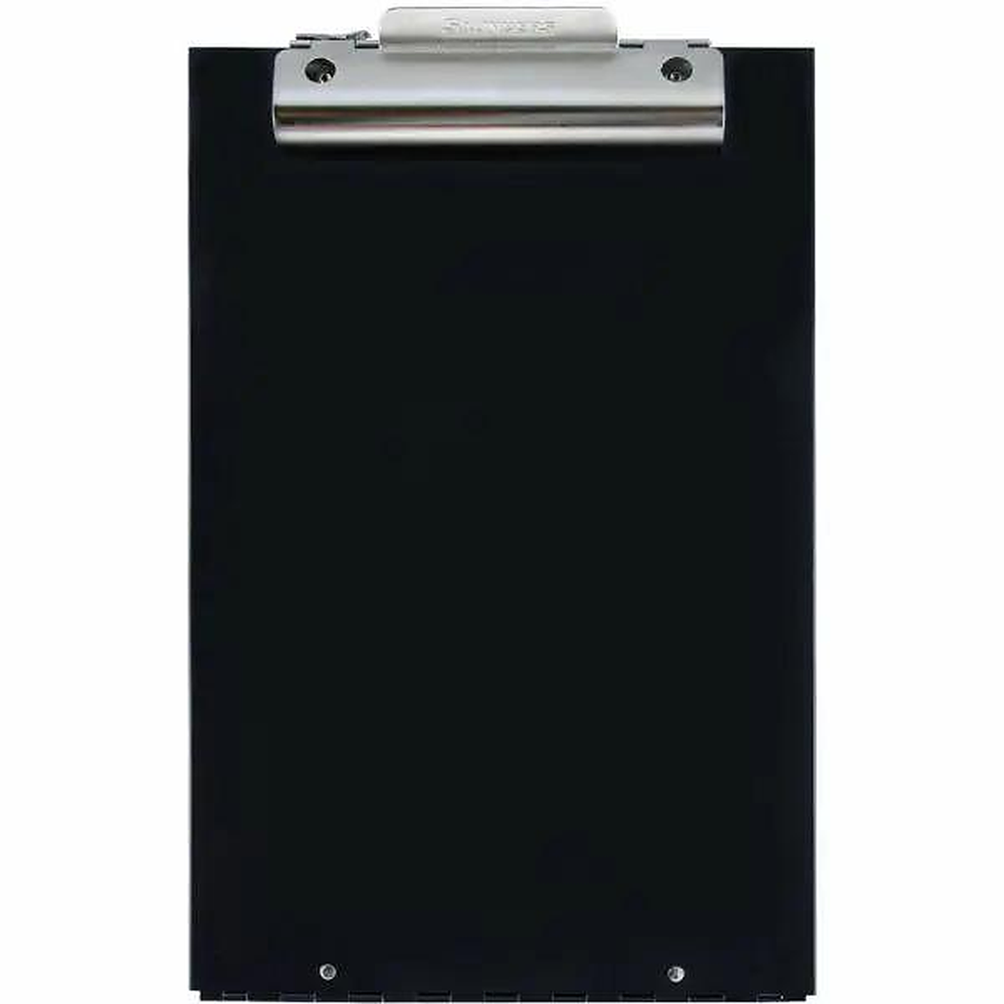 Black Large Clipboard - 8.5"x12" - side view