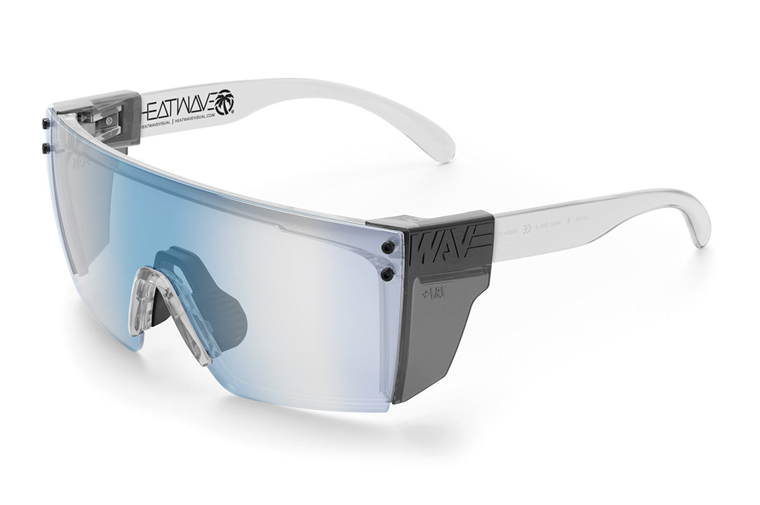 Heat Wave Visual Lazer Face Glasses CLEAR BLUE LIGHT BLOCKING LENS sunglasses view 4
