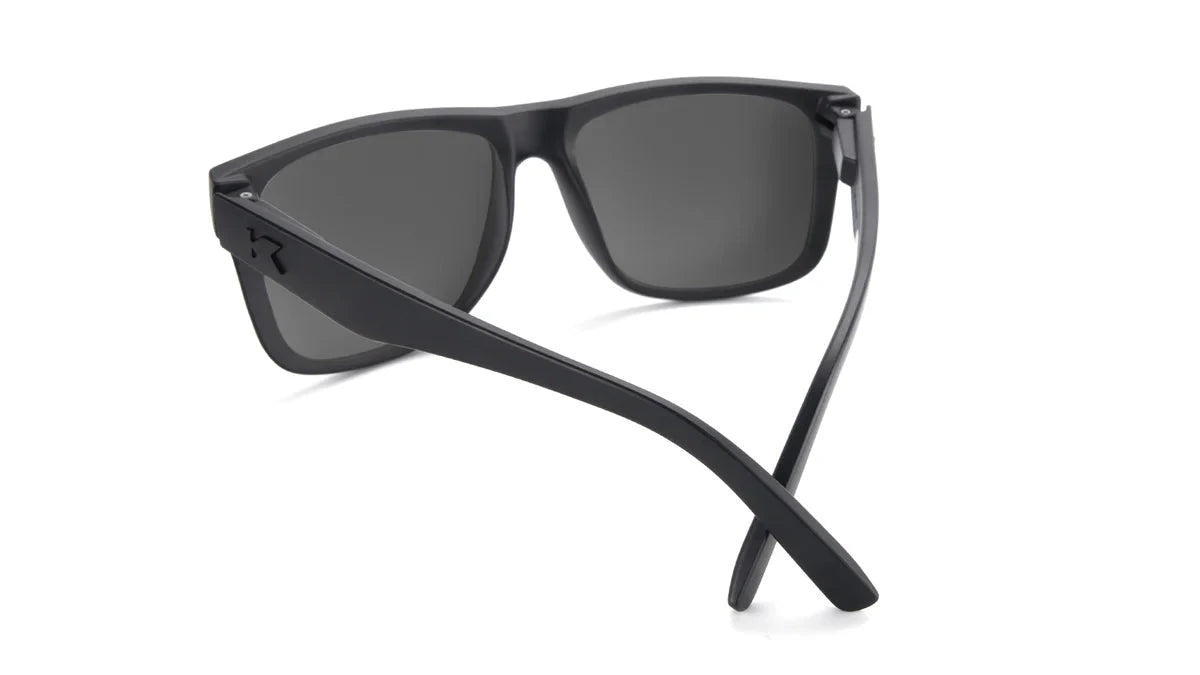 Matte Black on Black / Sky Blue Torrey Pines - Knockaround Sunglasses ALL RISK UniformsCAL FIRE   ALL RISK Uniforms