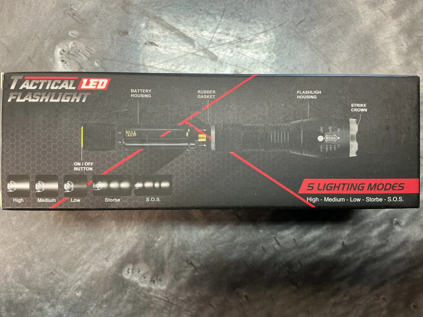 Tactical Flashlight LED ALL RISK UniformsCAL FIRE ALL RISK Uniforms