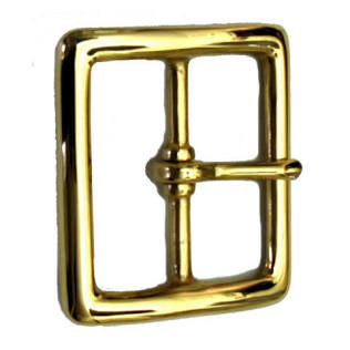 Gold Garrison Belt Buckle