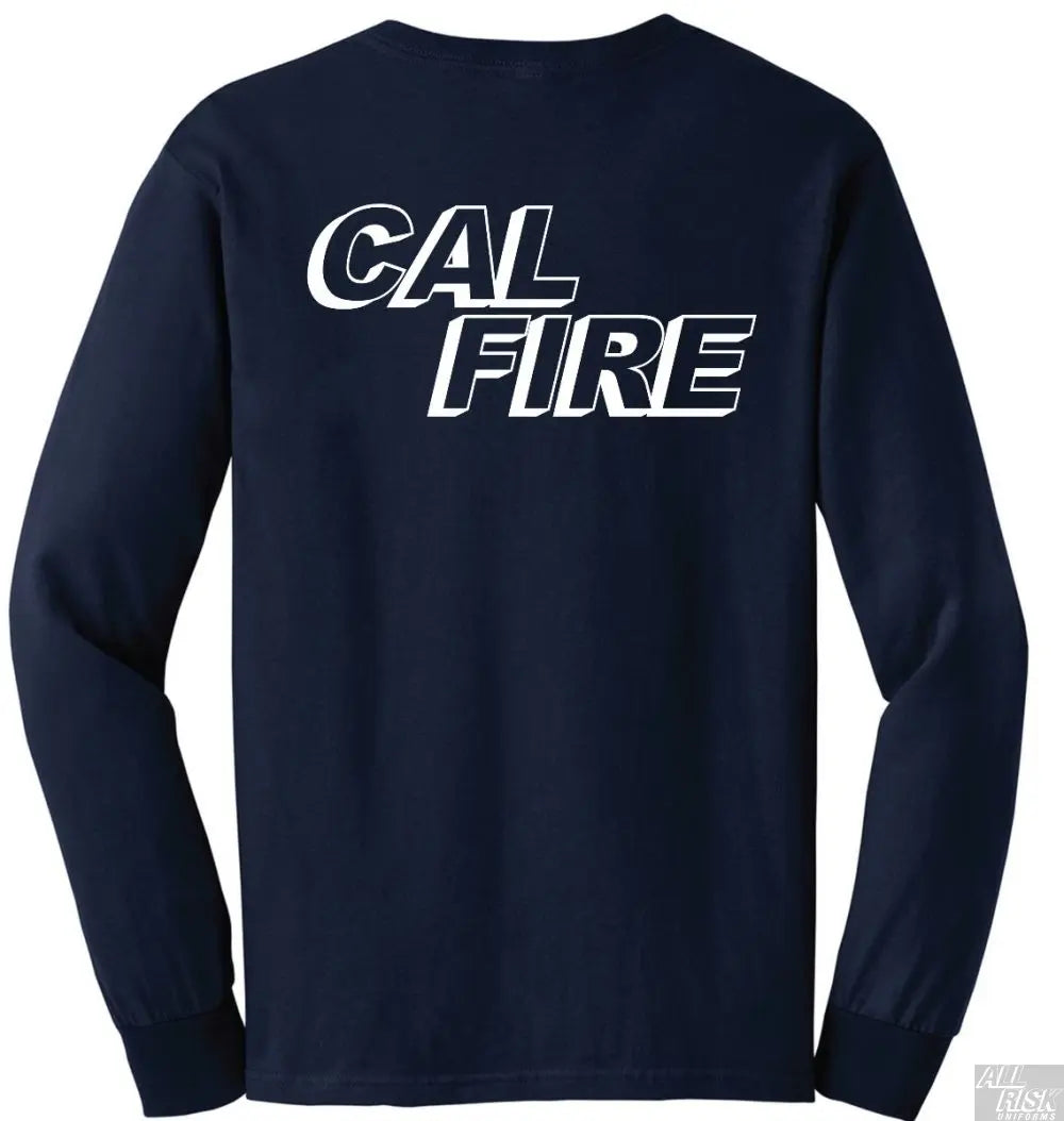 CAL FIRE Mens DFND Long Sleeve Shirt - back view