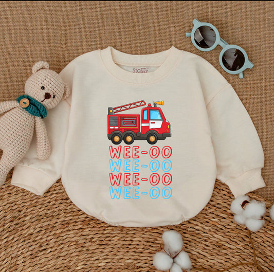 Toddler Fire-engine long sleeve ALL RISK UniformsCAL FIRE   ALL RISK Uniforms