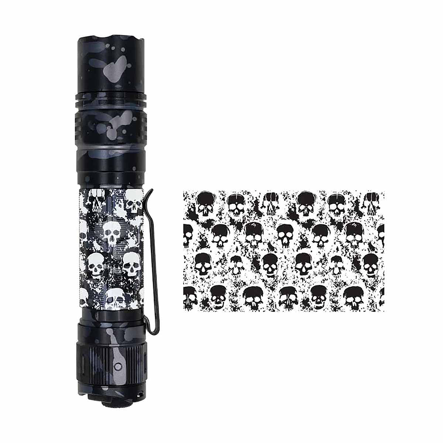 Fenix PD36R PRO Urban Gray Flashlight with Special Edition Engraved Design