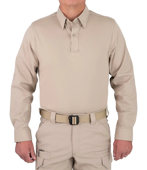 First Tactical Mens V2 Pro Perf Long Sleeve - Khaki