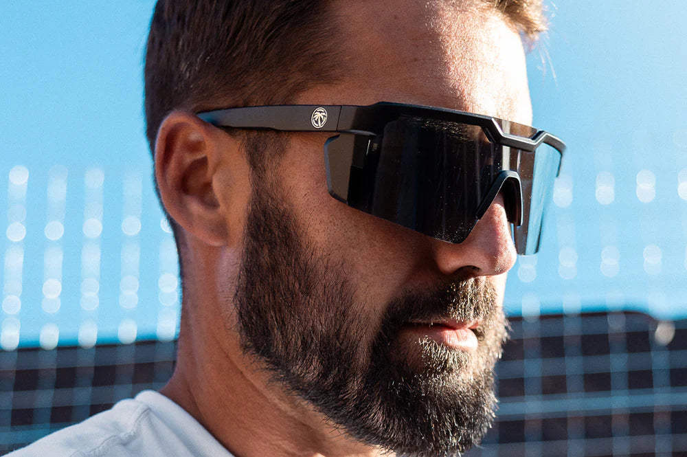 Future Tech Sunglasses: Ultra Black Z87+ - Heatwave