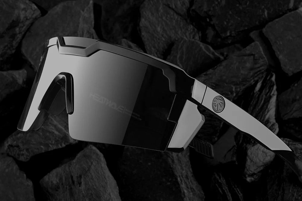 Future Tech Sunglasses: GLOSS BLACK Ultra Black Z87+ - Heatwave