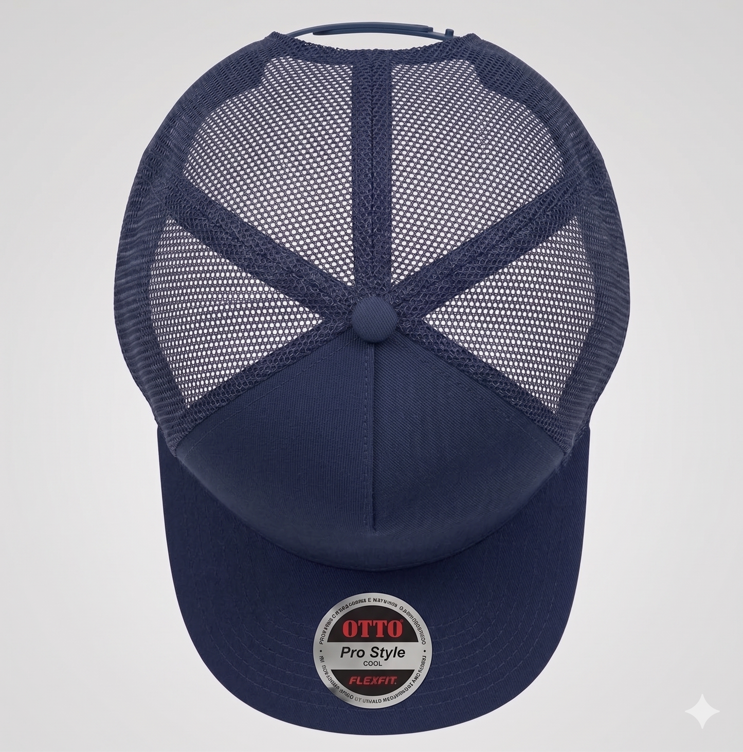 COS Fire Academy Mid Profile Trucker Hat - back view