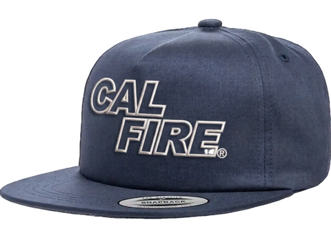 YP Classics 6502 Unstructured Flat Bill Hat-White Text
