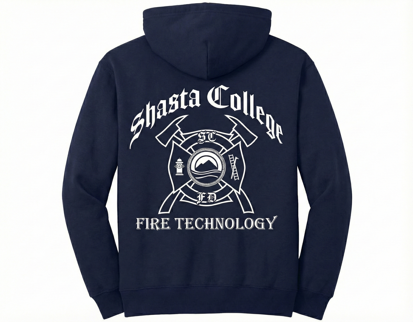 SC Fire Tech Hooded Sweatshirt - detail view