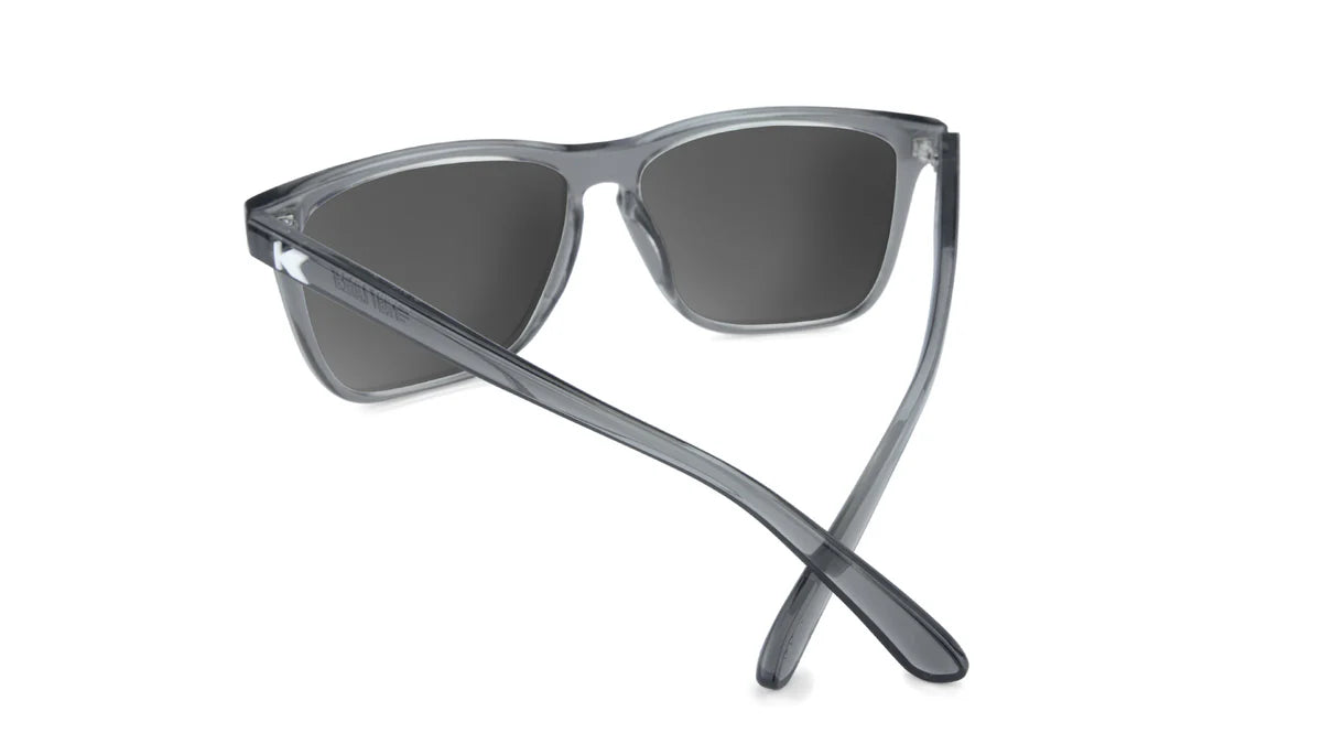 Clear Grey / Green Moonshine Fast Lanes Sport - Knockaround Sunglasses