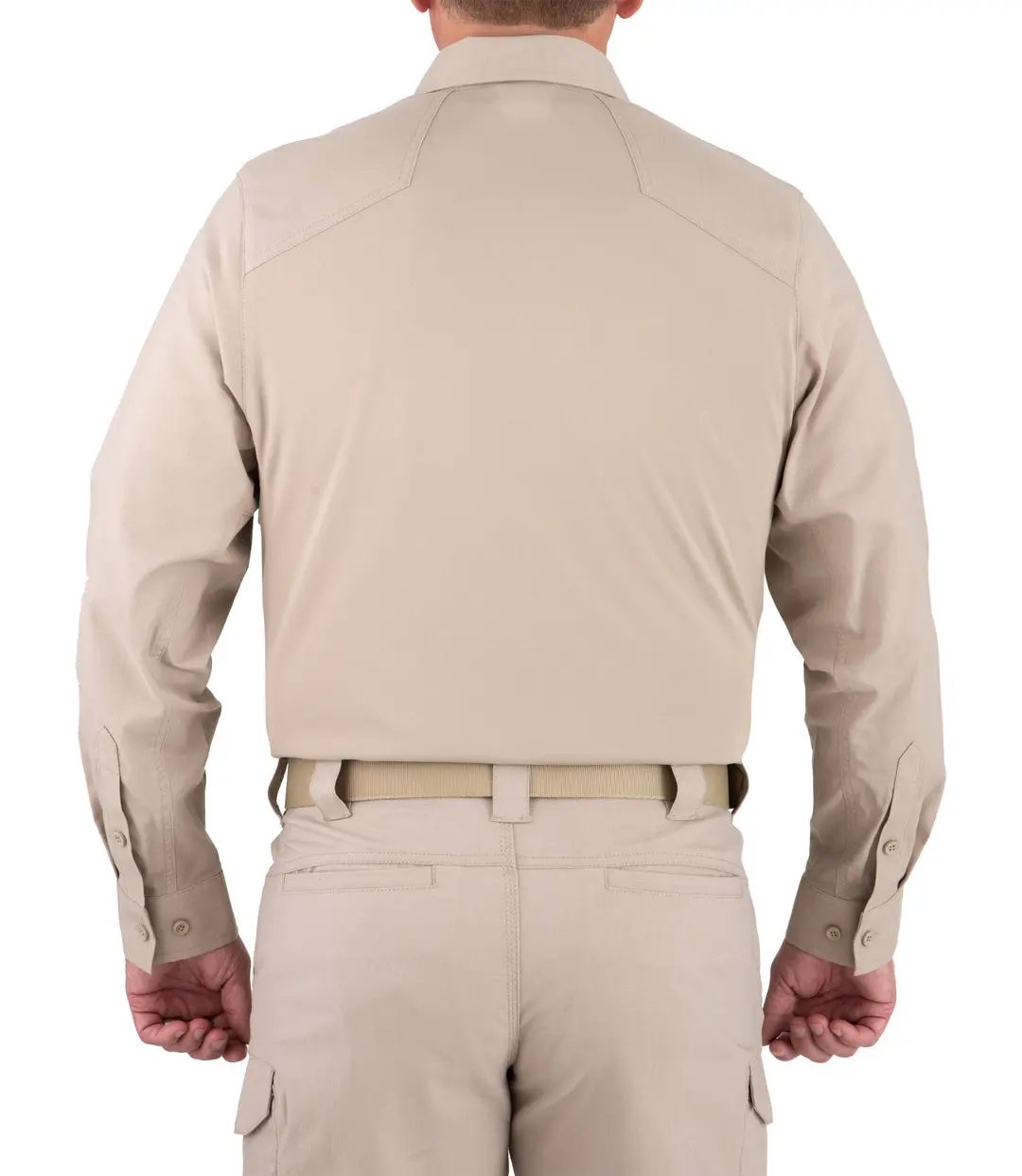 First Tactical Mens V2 Pro Perf Long Sleeve - Khaki - alternate view