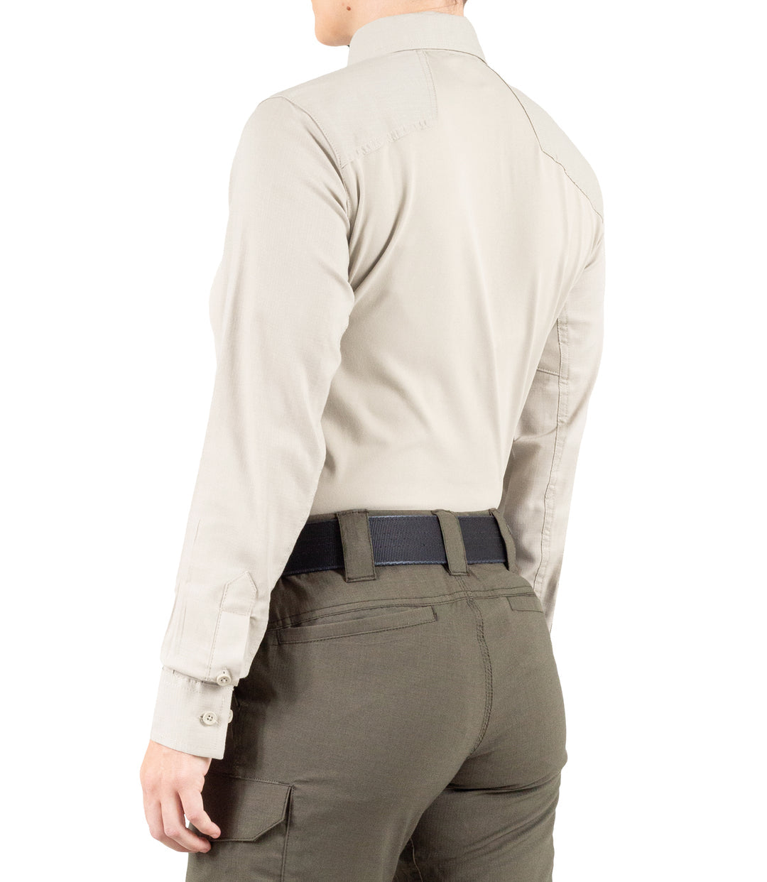 First Tactical Womens Pro Perf Long Sleeve - Khaki ALL RISK UniformsCAL FIRE   ALL RISK Uniforms