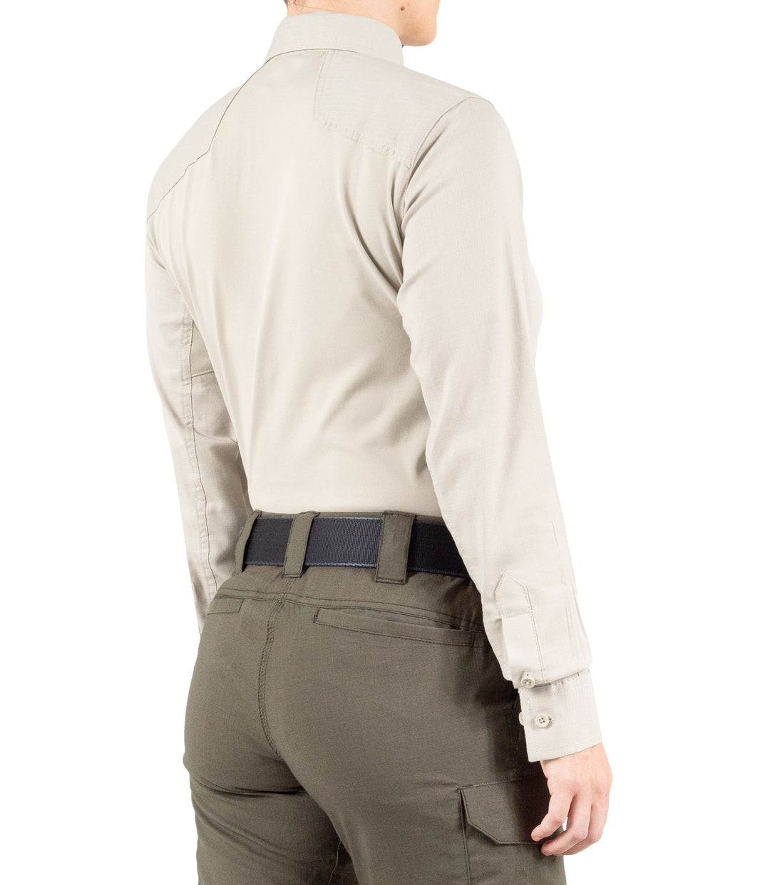 First Tactical Womens Pro Perf Long Sleeve - Khaki ALL RISK UniformsCAL FIRE   ALL RISK Uniforms