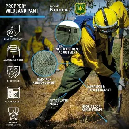 Propper Wildland Fire Tac Pant - back view