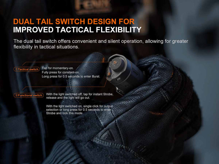 FENIX TK17 TACTICAL FLASHLIGHT