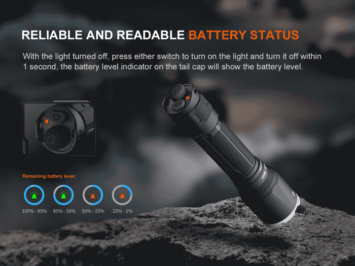 FENIX TK17 TACTICAL FLASHLIGHT