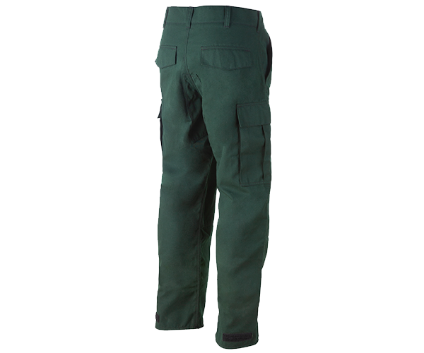 VFT 6.0oz Nomex wildland brush pants green - NFPA 1977 certified fire resistant firefighting pants"