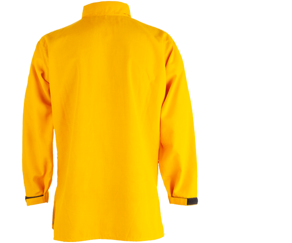VFT Brush Shirt Pro side profile view showing lightweight breathable Tecasafe fabric and comfortable fit for wildland operations"