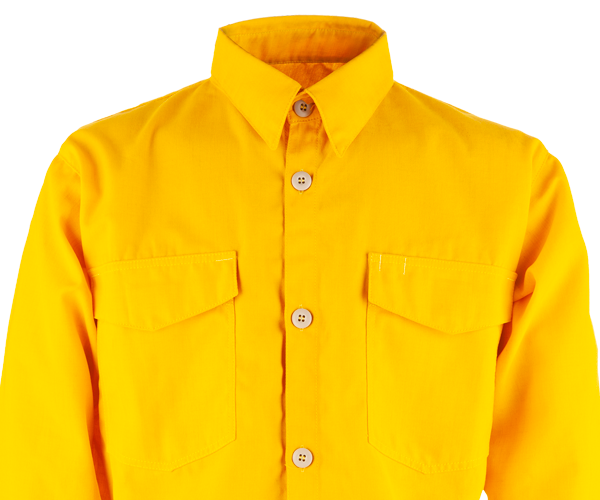 VFT Brush Shirt Pro full product view on model demonstrating professional fit and appearance for hotshot crews and wildland firefighters"