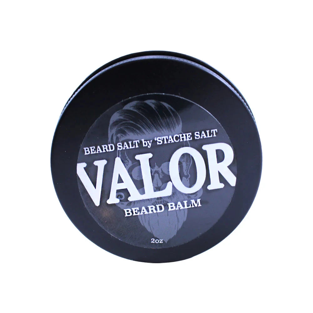 Valor Beard Balm - Stache Salt ALL RISK UniformsCAL FIRE   ALL RISK Uniforms