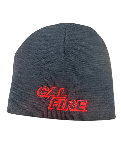 Skull Cap - Red Outline Text