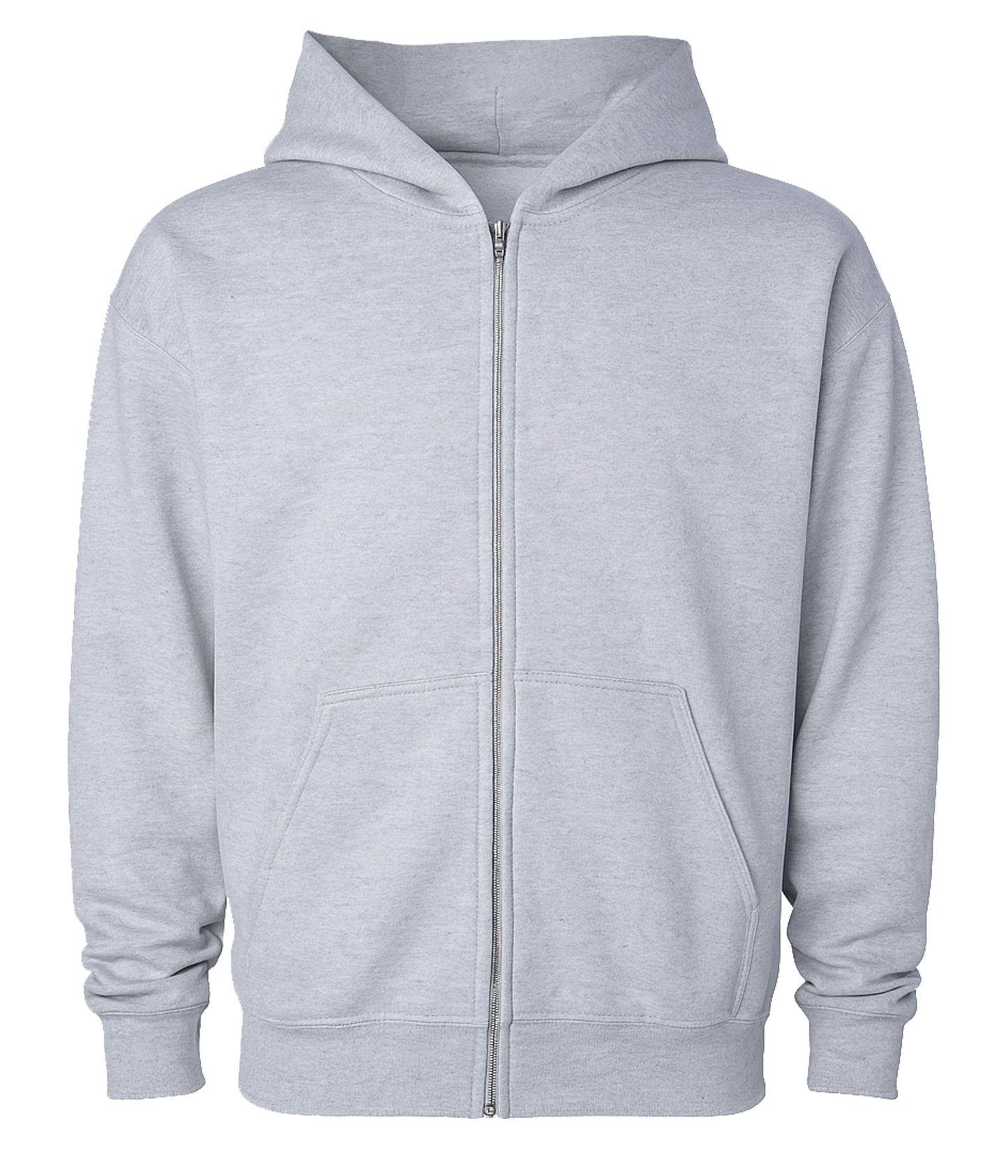 Independent Trading Company MAINSTREET 12.5oz/420gm Heavyweight Zip Hood — view 2