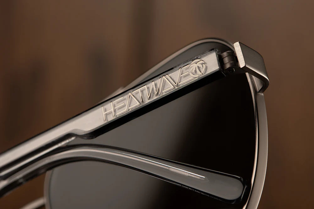 Incline Sunglasses: Gun Metal - Heatwave